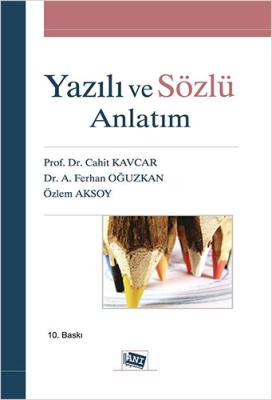 Yazılı ve Sözlü Anlatım Cahit Kavcar