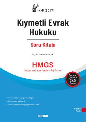 THEMIS – Kıymetli Evrak Hukuku Soru Kitabı Tamer Bozkurt