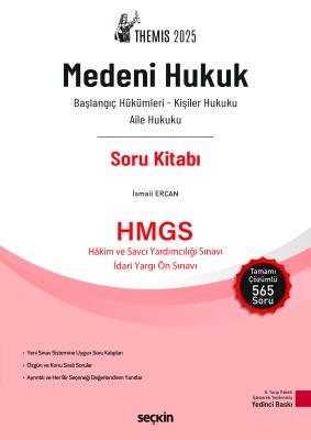 THEMIS – Medeni Hukuk I Soru Kitabı İsmail Ercan