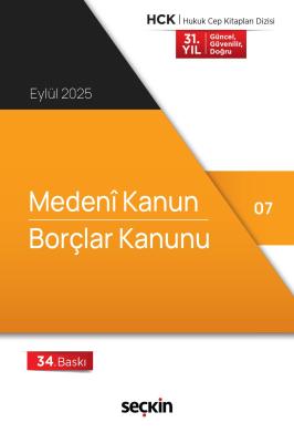 Medeni Kanun – Borçlar Kanunu (Cep Kitabı) Komisyon