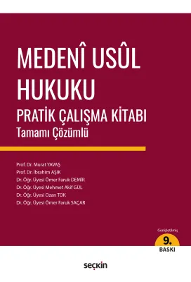 Medeni Usul Hukuku Pratik Çalışma Kitabı Tamamı Çözümlü