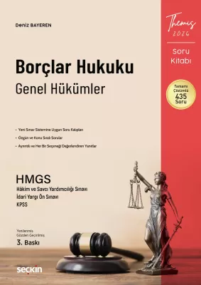THEMIS – Borçlar Hukuku Genel Hükümler Soru Kitabı
