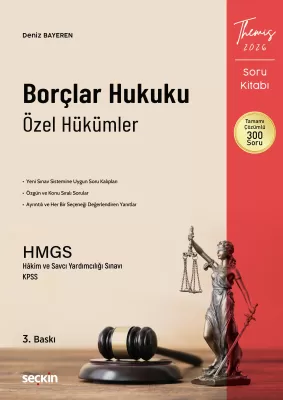 THEMIS – Borçlar Hukuku Özel Hükümler Soru Kitabı