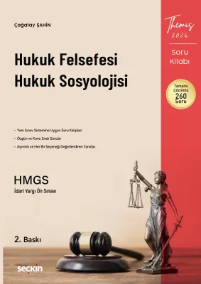 THEMIS – Hukuk Felsefesi Hukuk Sosyolojisi Soru Kitabı