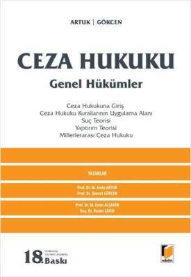 Ceza Hukuku Genel Hükümler