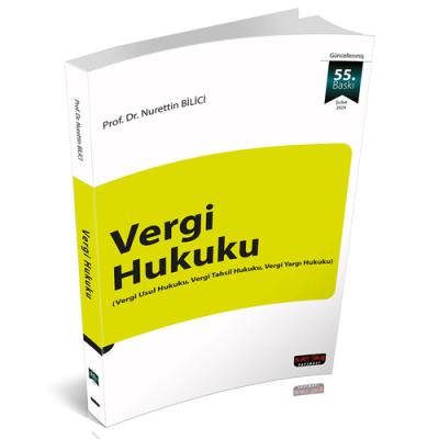 Vergi Hukuku Nurettin Bilici