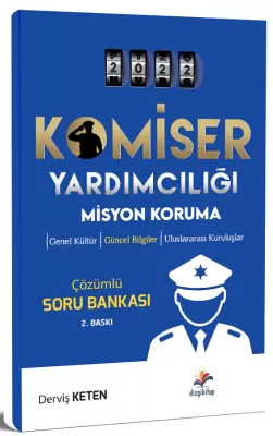 Komiser Yardımcılığı Misyon Koruma Soru Bankası Çözümlü Derviş Keten