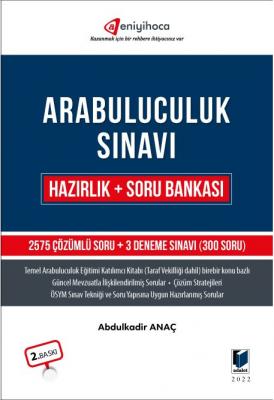 Arabuluculuk Sınavı Hazırlık + Soru Bankası 2022 2575 Çözümlü Soru + 3