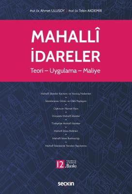 Mahallî İdareler Teori – Uygulama – Maliye Ahmet Ulusoy