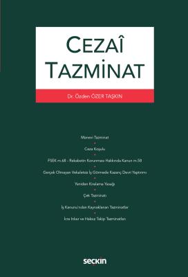 Cezaî Tazminat Dr. Özden Özer Taşkın