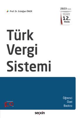 Türk Vergi Sistemi Prof. Dr. Erdoğan Öner