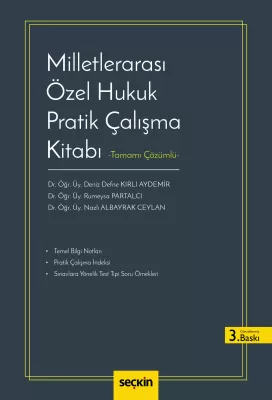 Milletlerarası Özel Hukuk Pratik Çalışma Kitabı Tamamı Çözümlü
