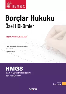 THEMIS – Borçlar Hukuku Özel Hükümler Konu Kitabı