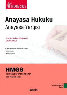 THEMIS – Anayasa Hukuku Anayasa Yargısı Konu Kitabı Zehra Odyakmaz