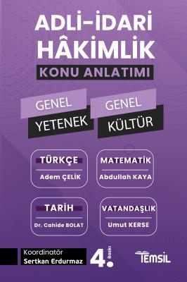 Adli - İdari Hâkimlik Genel Yetenek - Genel Kültür Konu Anlatımı Cahid Adli - İdari Hâkimlik Genel Yetenek - Genel Kültür Konu Anlatımı Cahid