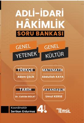 Adli-İdari Hâkimlik Genel Yetenek-Genel Kültür Soru Bankası Sertkan Er Adli-İdari Hâkimlik Genel Yetenek-Genel Kültür Soru Bankası Sertkan Er