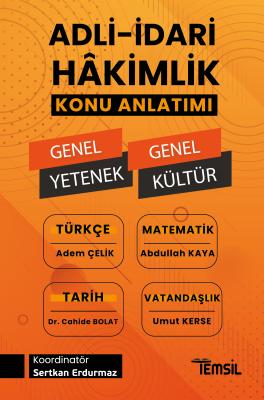 Adli - İdari Hâkimlik Genel Yetenek - Genel Kültür Konu Anlatımı Sertk