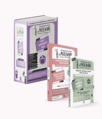 MÜESSİR Adli + İdari Hakimlik Çıkmış Soru Bankası Seti Barış Küçük-Yaş