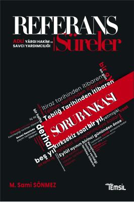 Adli Yargı ve Savcı Yardımcılığı Süreler Soru Kitabı Sami Sönmez