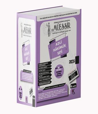 MÜESSİR Adli Hâkimlik Çıkmış Soru Bankası Seti - 2026 Barış Küçük-Yaşa