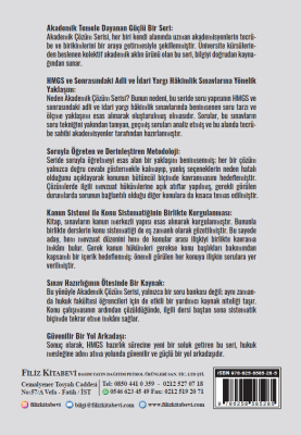 Anayasa Hukuku Çözümlü Soru Bankası Abdulkadir Yıldız Anayasa Hukuku Çözümlü Soru Bankası Abdulkadir Yıldız
