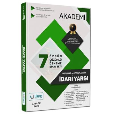 Hakimlik Akademisi 7’li İdari Yargı Çözümlü Deneme Sınavı Seti 2021
