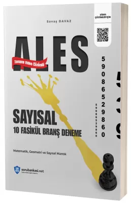 ALES Sayısal 10 Branş Deneme Video Çözümlü Savaş Davaz