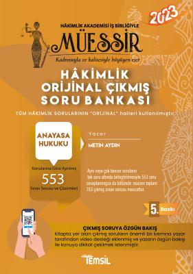 Müessir Anayasa Hukuku Metin Aydın