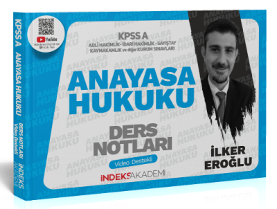 Akademi KPSS A Grubu Anayasa Hukuku Video Ders Notları