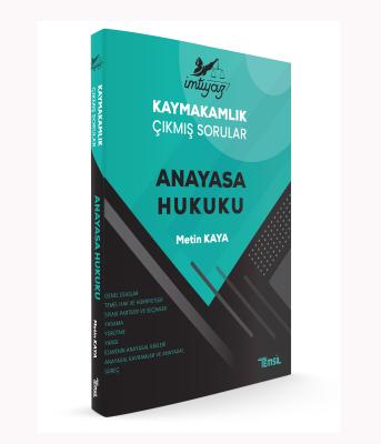 İMTİYAZ Kaymakamlık Çıkmış Sorular Anayasa Hukuku Metin Kaya