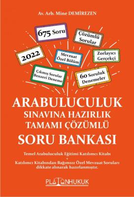 Arabuluculuk Sınavına Hazırlık Tamamı Çözümlü Soru Bankası Mine Demire