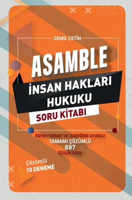 Asamble İnsan Hakları Hukuku Soru Kitabı Cemil Çetin
