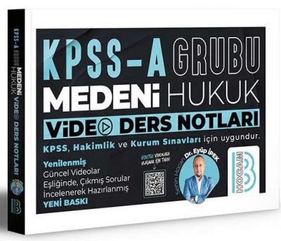 Benim Hocam Medeni Hukuk Video Ders Notları