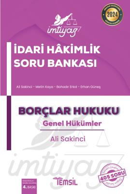 Borçlar Hukuku Genel Hükümler Soru Bankası ALİ SAKİNCİ