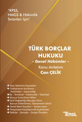 Türk Borçlar Hukuku Genel Hükümler Konu Anlatımı Can Çelik
