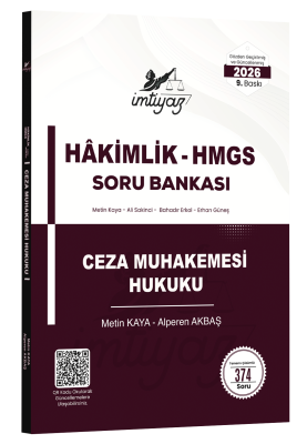 İMTİYAZ Ceza Muhakemesi Hukuku Soru Bankası Metin Kaya