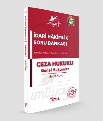 İmtiyaz Ceza Hukuku-Genel Hükümler Soru Bankası Metin Kaya