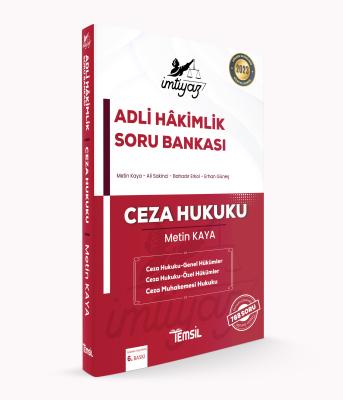 İmtiyaz Adli Hâkimlik Ceza Hukuku Soru Bankası