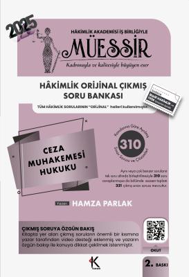 Müessir İdari Yargı Ön Sınavına (İYÖS) Ceza Muhakemesi Hukuku Hamza Pa