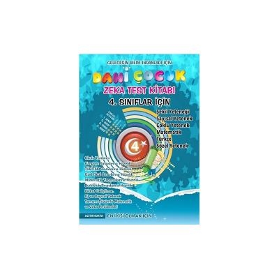 4. Sınıf Dahi Çocuk Kanguru Olimpiyat Zeka Kitabı