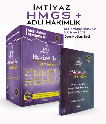 HMGS+Adli Hâkimlik Ders Notları Özel Set Metin Kaya