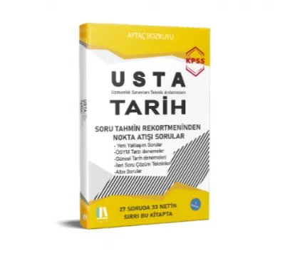 USTA KPSS TARİH SORU BANKASI 2022