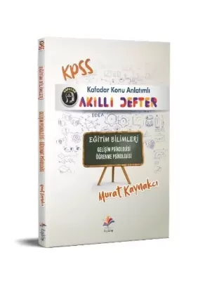 Kafadar 2022 KPSS Eğitim Bilimleri Akıllı Defter Gelişim Psikolojisi -