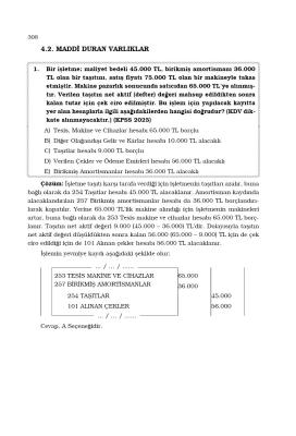 KPSS Muhasebe Tamamı Çözümlü Çıkmış Sorular Ferhat Yıldız KPSS Muhasebe Tamamı Çözümlü Çıkmış Sorular Ferhat Yıldız