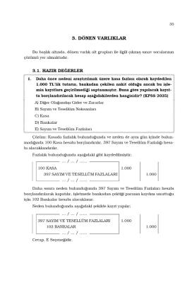 KPSS Muhasebe Tamamı Çözümlü Çıkmış Sorular Ferhat Yıldız KPSS Muhasebe Tamamı Çözümlü Çıkmış Sorular Ferhat Yıldız