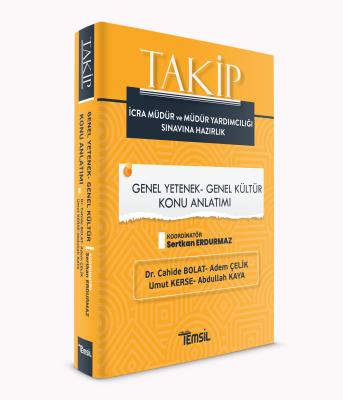 TAKİP Genel Yetenek- Genel Kültür Konu Anlatımı Kitabı Sertkan Erdurma