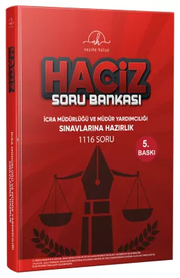 Haciz İcra Müdürlüğü ve Yardımcılığı Sınavı Soru Bankası 5. Baskı Nezi