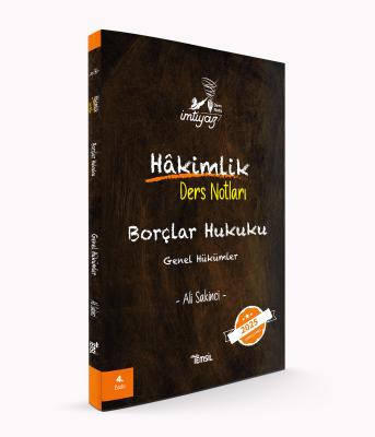 İMTİYAZ Borçlar Hukuku Genel Hükümler
