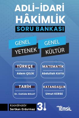 Adli-İdari Hâkimlik Genel Yetenek-Genel Kültür Soru Bankası Adem Çelik