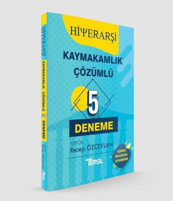 Hiyerarşi Kaymakamlık 5 Çözümlü Deneme Recep Özceylan